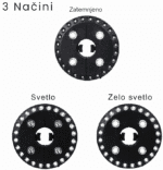 LED Svetilka za Senčnik z 28 LED Lučkami - Baterijsko Napajanje - slika 3