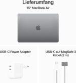 Apple 2024 MacBook Air 15", M3 čip, 15.3" Liquid Retina zaslon, 16 GB skupnega pomnilnika, 512 GB SSD - slika 2