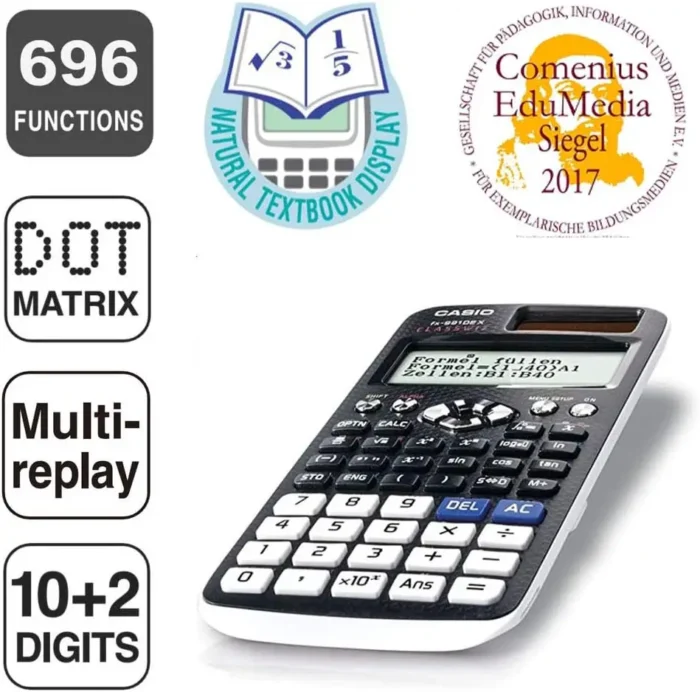 Casio FX-991DE X ClassWiz znanstveni kalkulator - slika 3