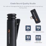 NearStream Mini Wireless Lavalier Mikrofon - slika 2