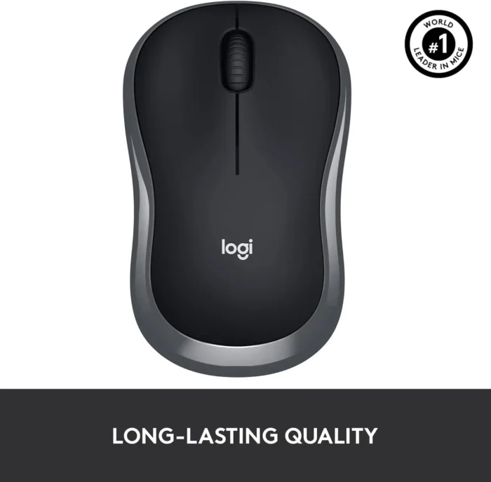 Logitech M185 brezžična miška, 2.4 GHz povezava - slika 2