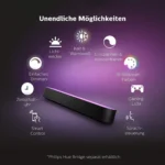 Philips Hue White and Color Ambiance Play Lightbar, dvojni set, 16 milijonov barv - slika 3