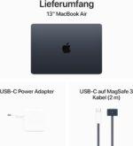 Apple 2024 MacBook Air, 13.6" Liquid Retina zaslon, M3 čip, 16 GB skupnega pomnilnika - slika 4