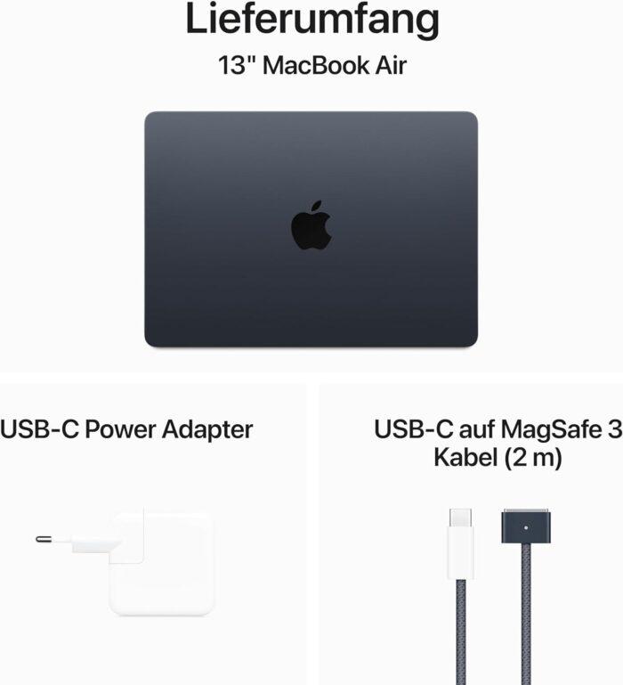 Apple 2024 MacBook Air, 13.6" Liquid Retina zaslon, M3 čip, 16 GB skupnega pomnilnika - slika 4