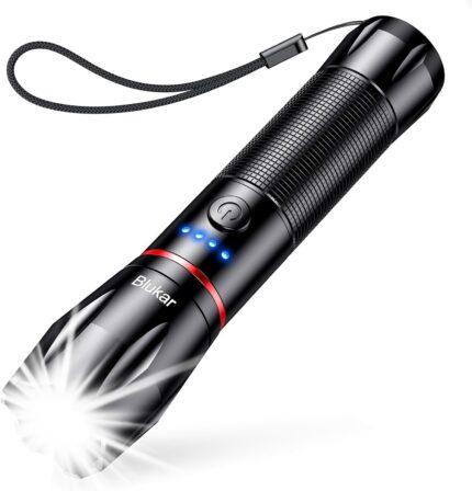 LED ročna svetilka z USB-C polnjenjem