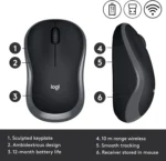 Logitech M185 brezžična miška, 2.4 GHz povezava - slika 3