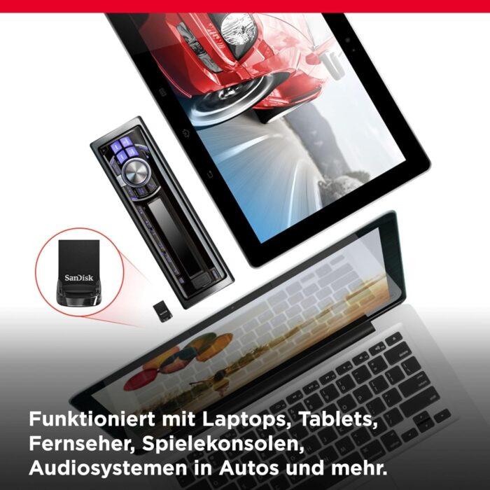 SanDisk Ultra Fit USB 3.1 Flash Drive 64GB - Do 130 MB/s hitrost branja - slika 3