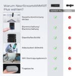 NearStream Mini Wireless Lavalier Mikrofon - slika 4