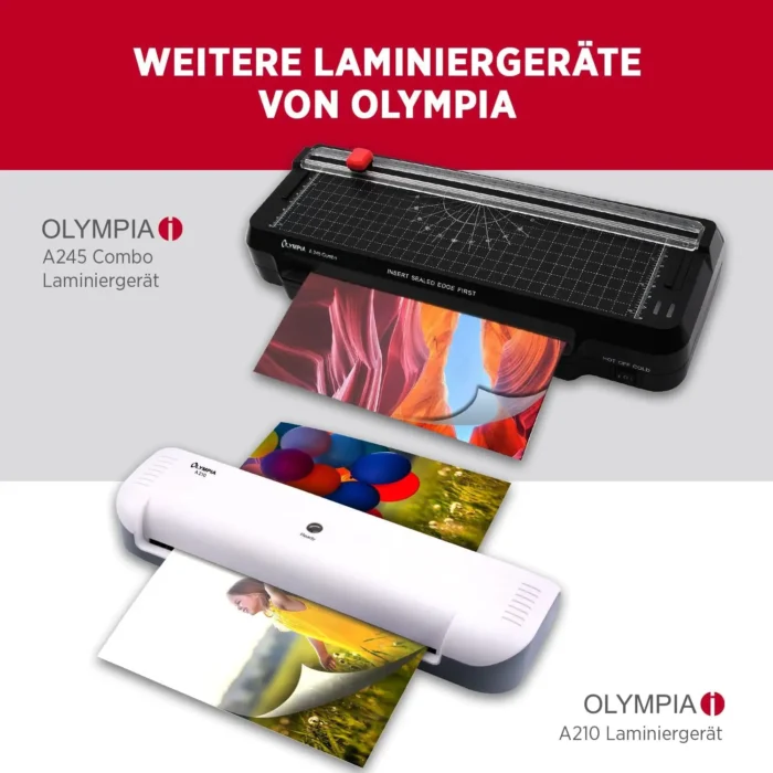 Olympia A 230 Laminator, 4-v-1, A4, vroče in hladno laminiranje - slika 3
