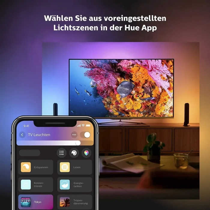 Philips Hue White and Color Ambiance Play Lightbar, dvojni set, 16 milijonov barv - slika 2