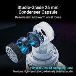 ASUS ROG Carnyx RGB Kondenzatorski mikrofon za gaming, streaming in podcast - slika 2