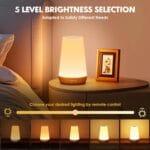 Auxmir LED Nočna Svetilka z Zatemnitvijo in 13 Barvami - slika 2
