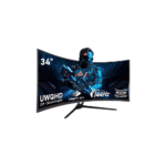 CRUA 34-palčni ukrivljen gaming monitor