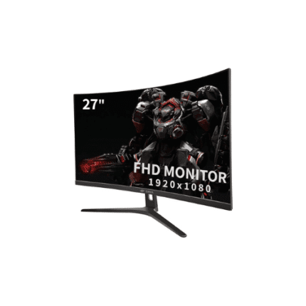 CRUA ukrivljen gaming monitor, 27-palčni