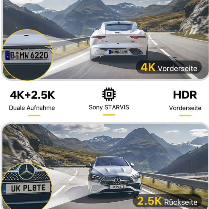 GKU kamera za nadzor prometa za avto - slika 4