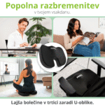 feela.® Ortopedska Blazina za Sedenje – Udobje brez Bolečin
