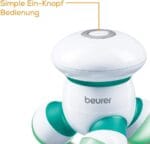 Beurer MG 16 Shiatsu Mini Masažer – Prenosen Masažer za Celo Telo - slika 4