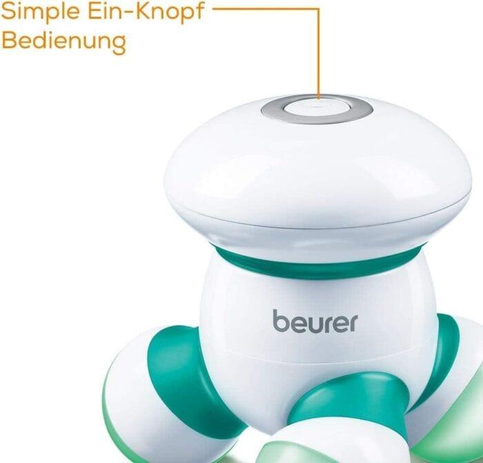 Beurer MG 16 Shiatsu Mini Masažer – Prenosen Masažer za Celo Telo - slika 4