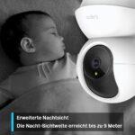 TP-Link Tapo C200 WiFi IP Kamera, 1080p, Nočni Vid, Dvosmerni Zvok, 360° Vrtenje - slika 3