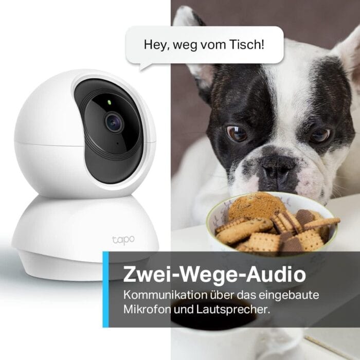 TP-Link Tapo C200 WiFi IP Kamera, 1080p, Nočni Vid, Dvosmerni Zvok, 360° Vrtenje - slika 2