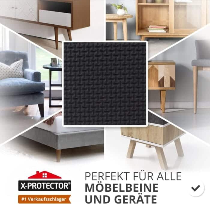 X-Protector Samolepilni Antidrsni Gumijasti Podložki - slika 4