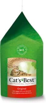 Cat's Best Oeko Plus biološki mačji pesek, 100 % rastlinska vlakna - slika 4