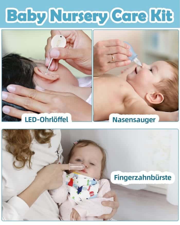 Lictin Baby Care Set – 15-delni komplet za nego dojenčka - slika 2