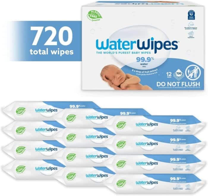 WaterWipes Baby robčki – 720 robčkov, 99,9 % voda, brez plastike - slika 4