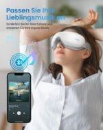 RENPHO Masažer za Oči s Toplotno Kompresijo in Bluetooth Glasbo - slika 4