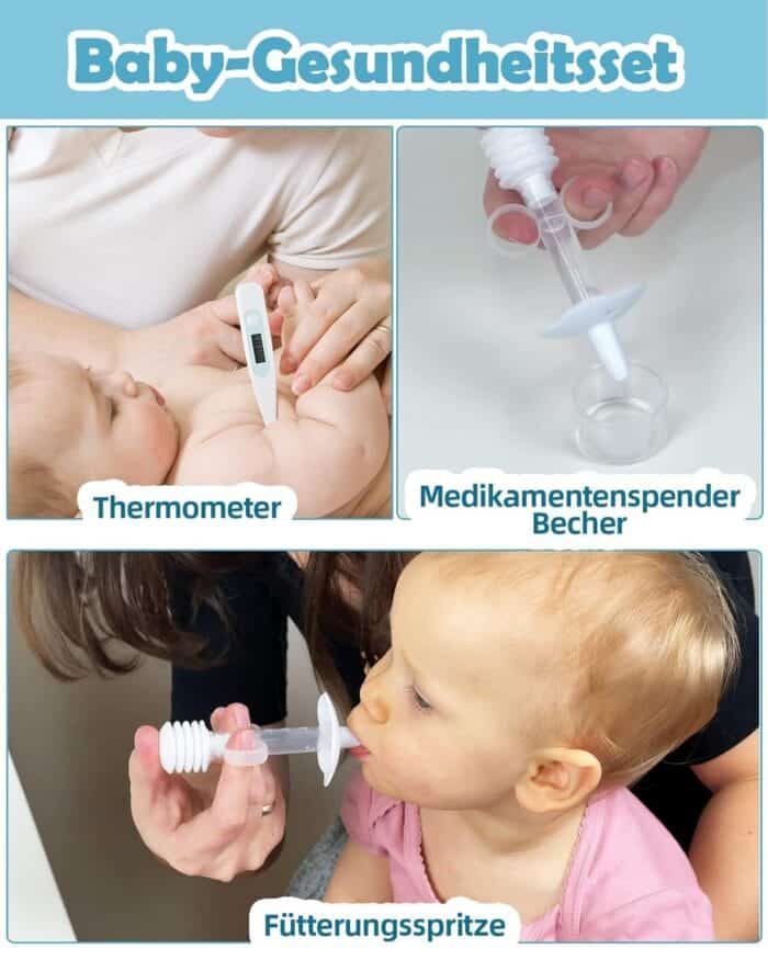 Lictin Baby Care Set – 15-delni komplet za nego dojenčka - slika 3