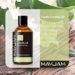 MAYJAM Vanilla Essential Oil – 100 ml, Čisto Vanilijevo Olje za Difuzorje - slika 4
