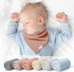 Lulu Moon trikotni slinček – muslin slinček za dojenčke, fantke in punčke - slika 4