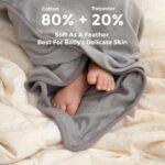 Momcozy 8-delni komplet brisač za dojenčke – 2x kapucasta brisača in 6x krpice - slika 4