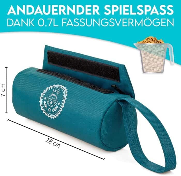 HUND IST KÖNIG Premium prinašalni dummy za pse, torba za trening - slika 3