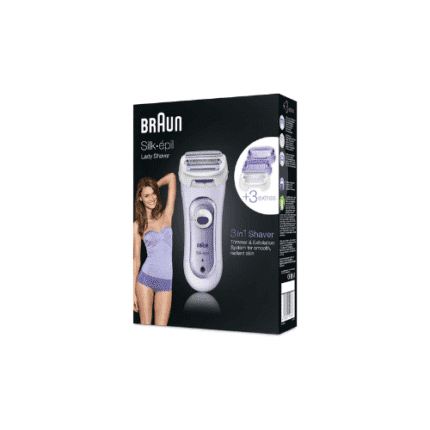 Braun Silk-epil LS 5560 Lady Shaver – 3-v-1 Brivnik in Trimer za Ženske