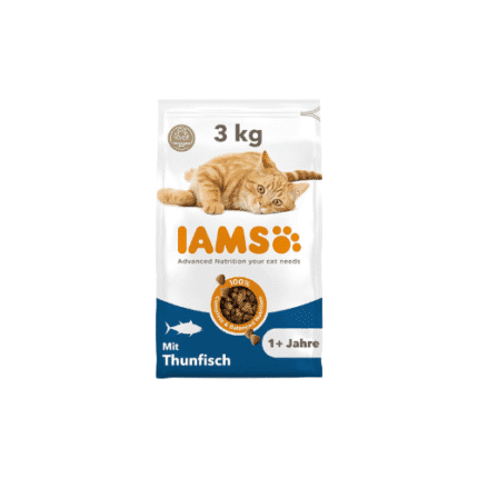 IAMS suha hrana za mačke s tuno, 3 kg, za mačke stare 1-6 let
