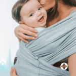 Koala Babycare nosilka za dojenčke antracit siva - slika 3