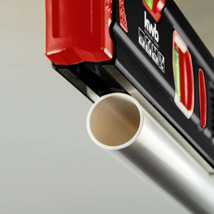 Vodna tehtnica 20 cm KWB – mini aluminijasta natančna libela - slika 4