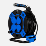 Kabelski boben 25m REV – IP44 zunanji podaljšek s 4 vtičnicami - slika 3