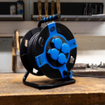 Kabelski boben 25m REV – IP44 zunanji podaljšek s 4 vtičnicami - slika 2