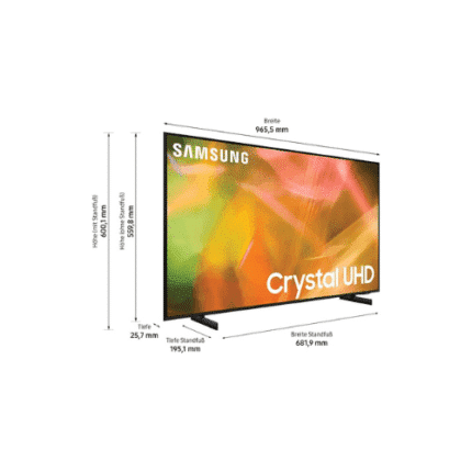 Samsung Crystal UHD 4K TV 43-Inčni, HDR, AirSlim, Dynamic Crystal Colour