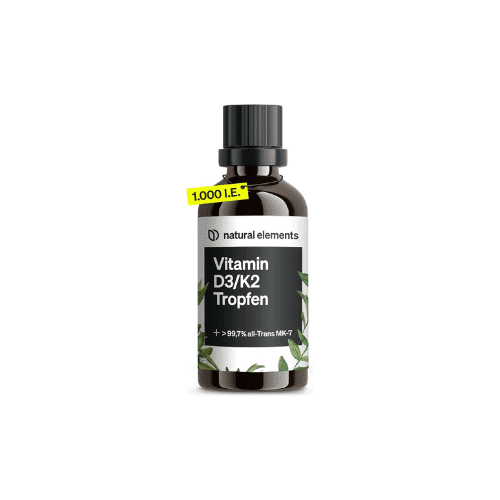 Vitamin D3 + K2 kapljice Vitamin D3 + K2 kapljice – 50 ml, Visoka Doza - slika 1