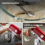 Kenwood kMix KMX750RD Kuhinjski Robot – 5 L Posoda, 1.000 W, Rdeč - slika 2