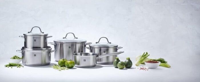 Zwilling Flow 5-delni Kuhinjski Set – Nerjaveče Jeklo in Indukcija - slika 2