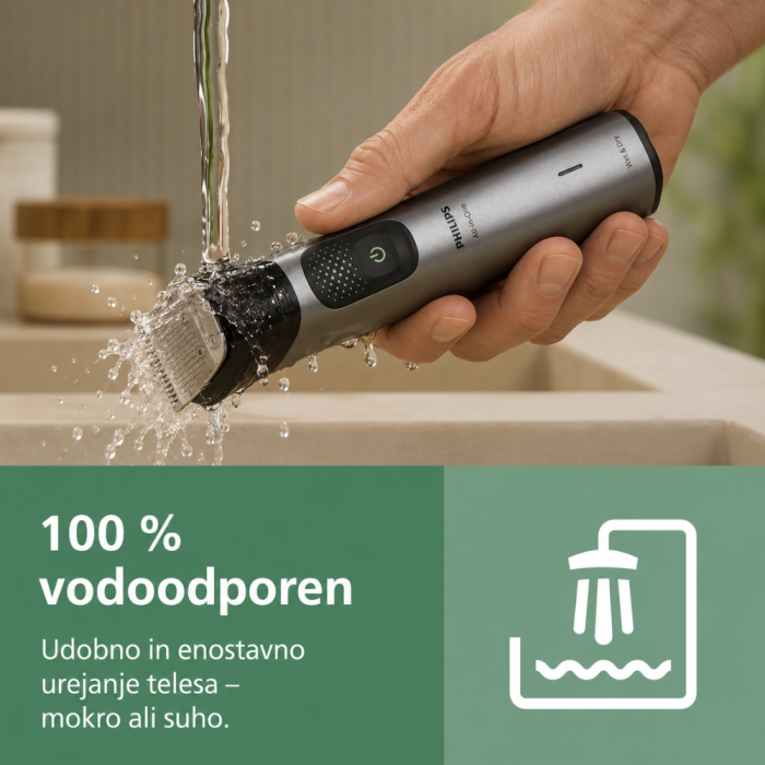 Philips Multigroom Series 9000 – Profesionalni 19-delni komplet za popolno nego - slika 8