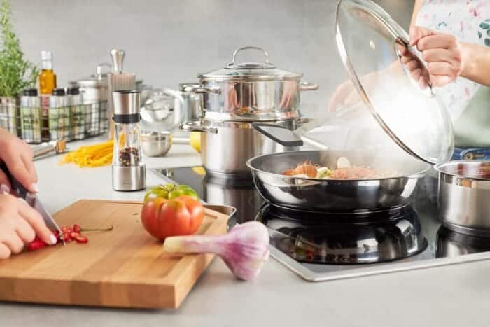 RÖSLE Elegance Servirna Ponev – Nerjaveče Jeklo, 4 L, ProPlex Premaz - slika 4