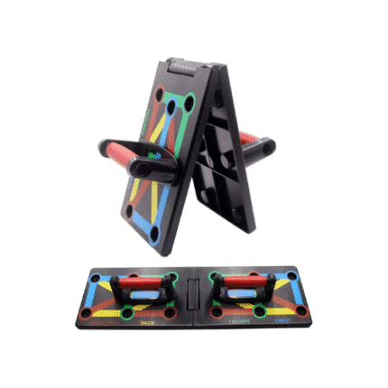 Cretee 9-in-1 zložljiva push-up deska s prijemali za trening