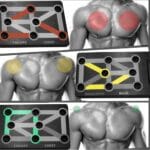 Cretee 9-in-1 Zložljiva Push-Up Deska s Prijemali - slika 3