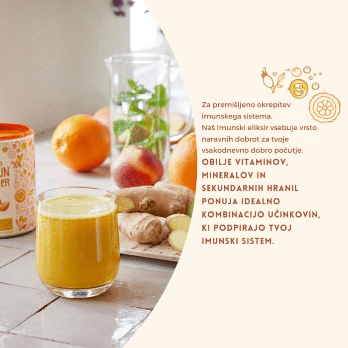 Immun Elixier Phyto Pulver z Bioflavonoidi, Echinaceo in Quercetinom – Moč narave za vaš imunski sistem! - slika 2