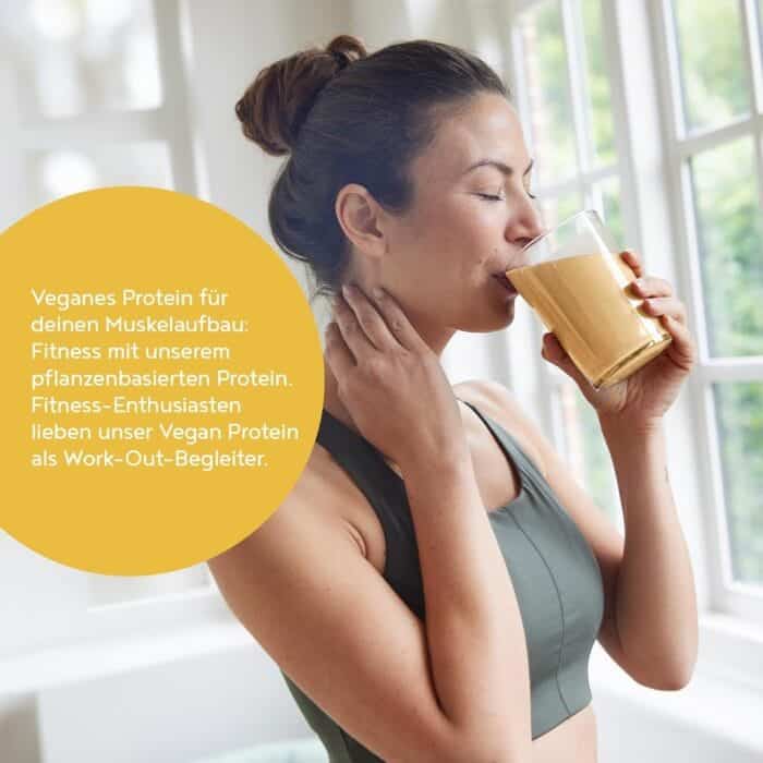 Alpha Foods Vegan Protein Powder Vanilla, 600 g, veganski proteinski prašek - slika 4
